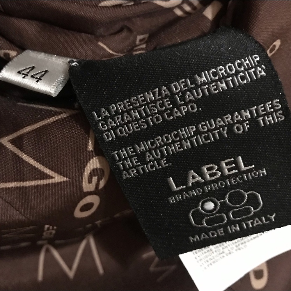 Diego M Brown Jacket with Hood - Picture 6 of 8